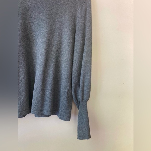Erin London Grey Soft Lightweight Sweater S - Picture 3 of 6